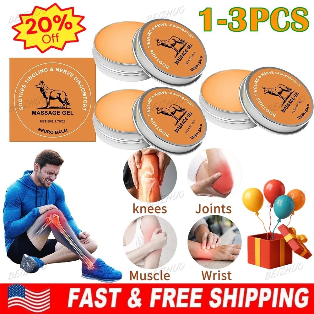 Therawolf Neuro Balm, Joint Care Soothing Cream, Herbal Cooling Soothing Cream