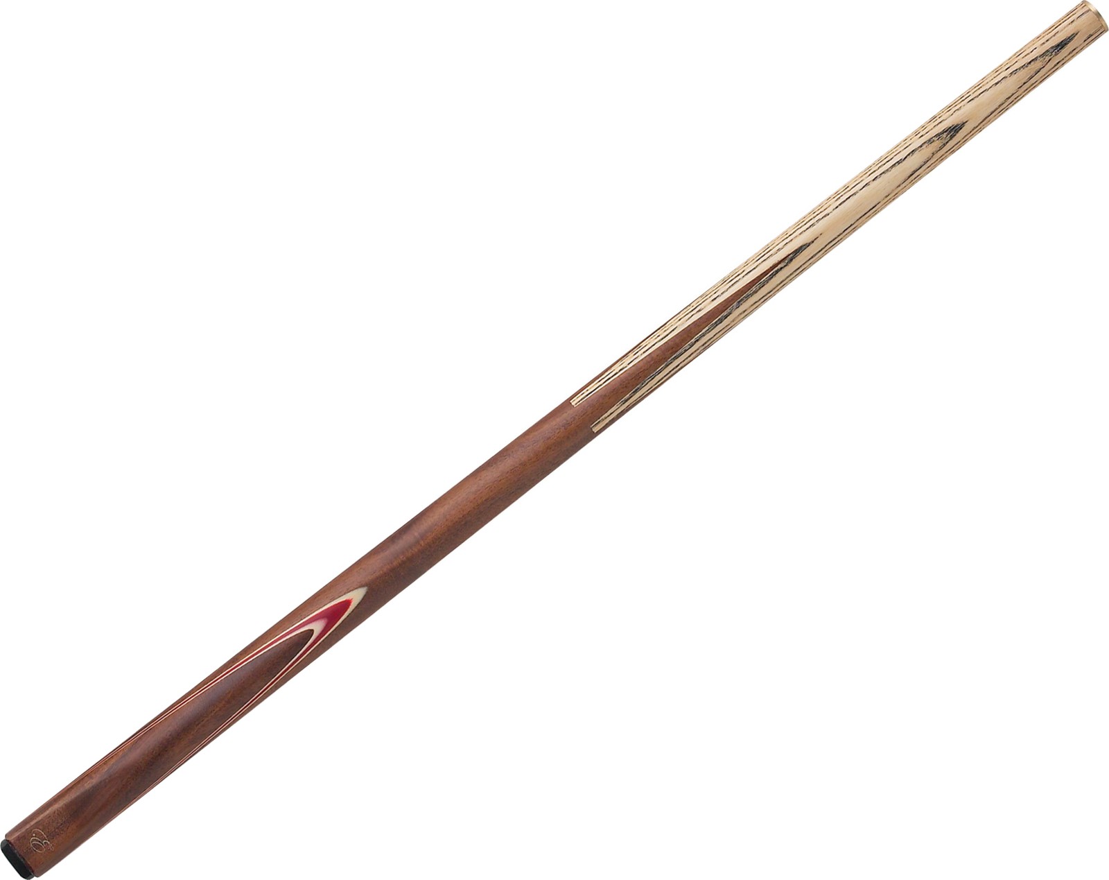 Elite ELSNK03 Ash Acacia Cherry Stain Red Accents Snooker Pool/Billiard Cue