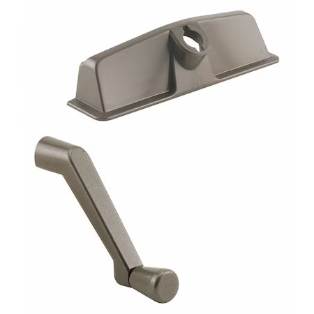 True Hardware Entrygard Crank Handle and Cover, 11/32 in. Spline, Diecast