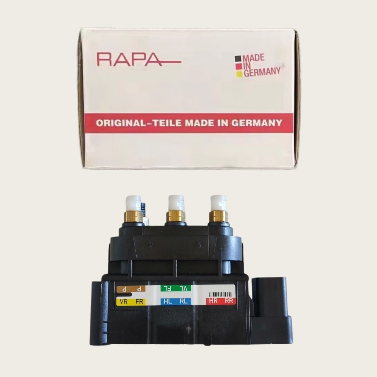 OEM RAPA Air Suspension Solenoid Valve For Mercedes W164 W166 W222 W221 W213 GLC