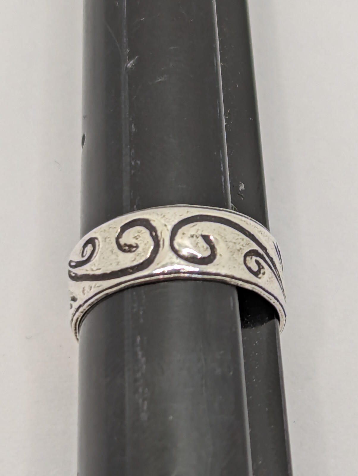 Sterling Silver Toe Ring. Whimsical Swirls Design. Adjustable Size. 925 Silver