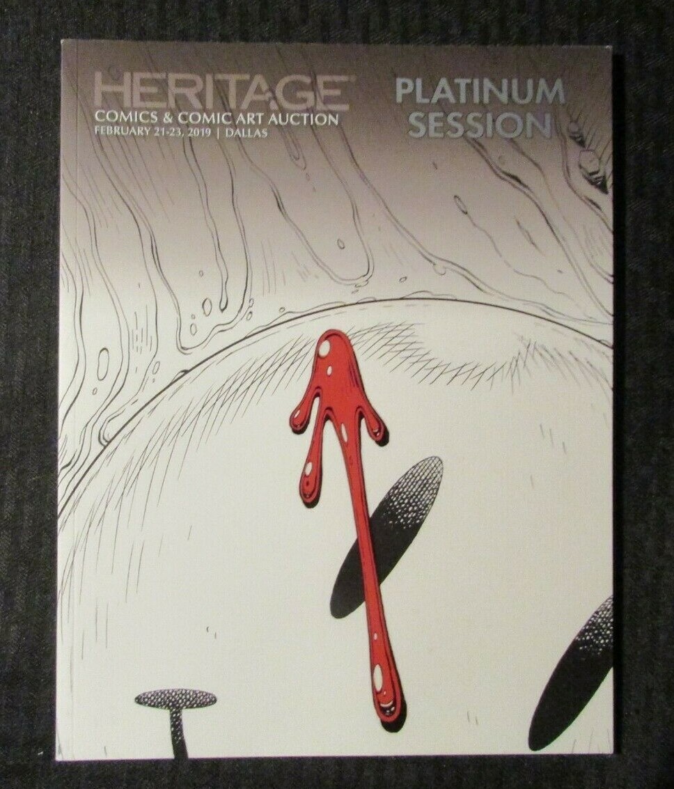 2019 Feb 21-23 HERITAGE Comics Comic Art Auction Catalog VF 8.0 Watchmen 94pgs