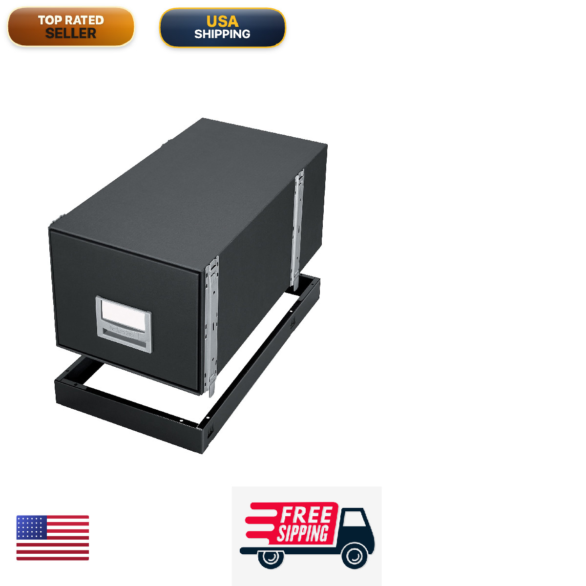 Bankers Box Bankers 15602 Metal Base For Staxonsteel And High-Stak Files Legal