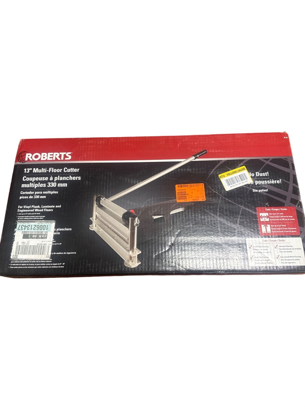 ROBERTS 10-63 13 Flooring Cutter - New, Open Box