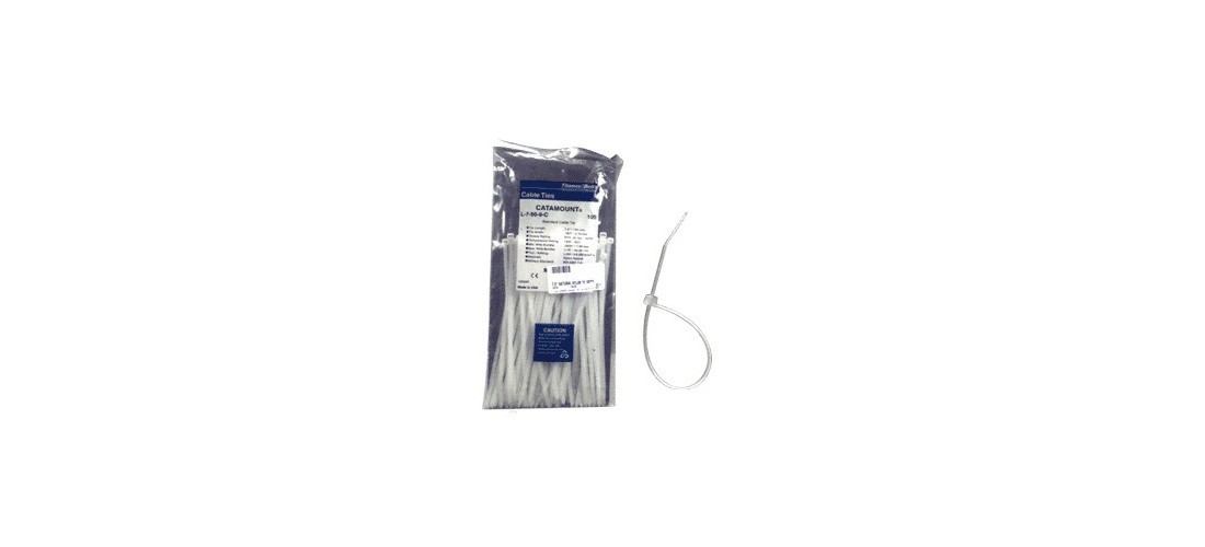 CRL NT56 Natural 5.6" Nylon Cable Ties White