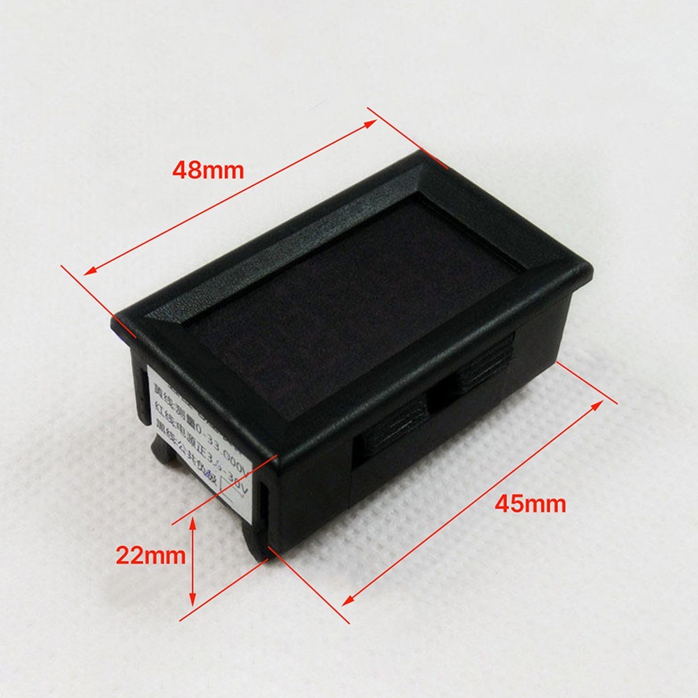 0 36 Inch Digital Voltage Meter 5 Digit LED Display Three Wire DC Tester