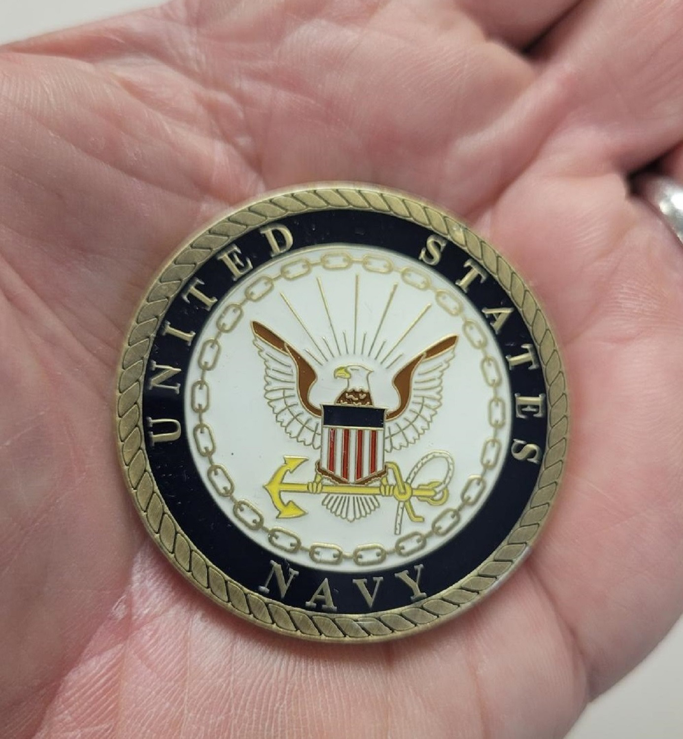 USS Laboon DDG-58 Crest Challenge Coin