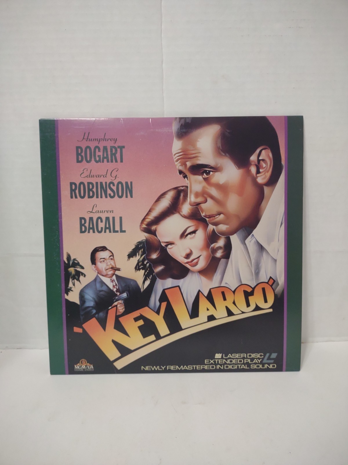 Key Largo (1948/1991 Laserdisc) Extended Play Black & White Humphrey Bogart
