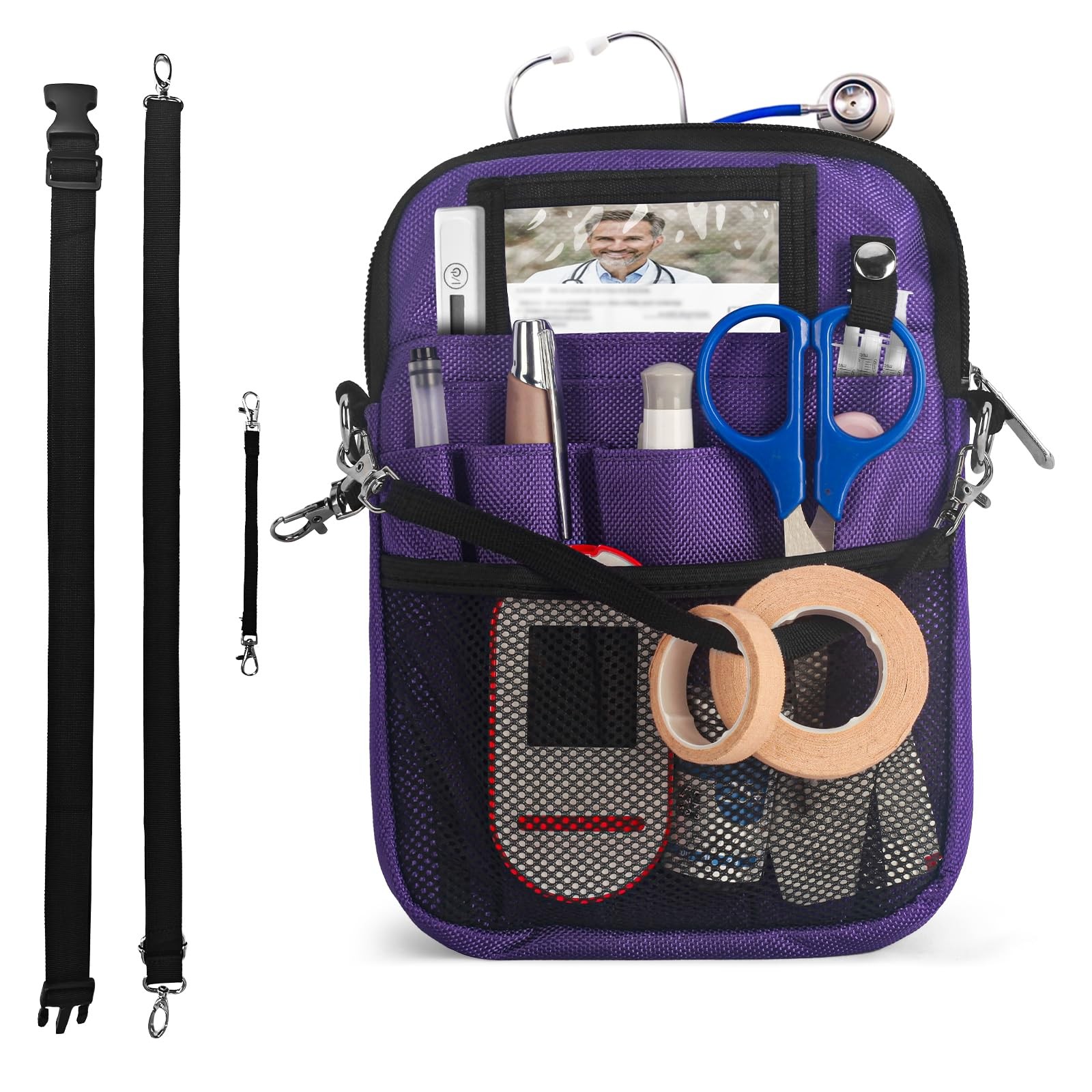 Nurse Fanny Pack for Women with Stethoscope Holder - Medical Fanny Pack and P...