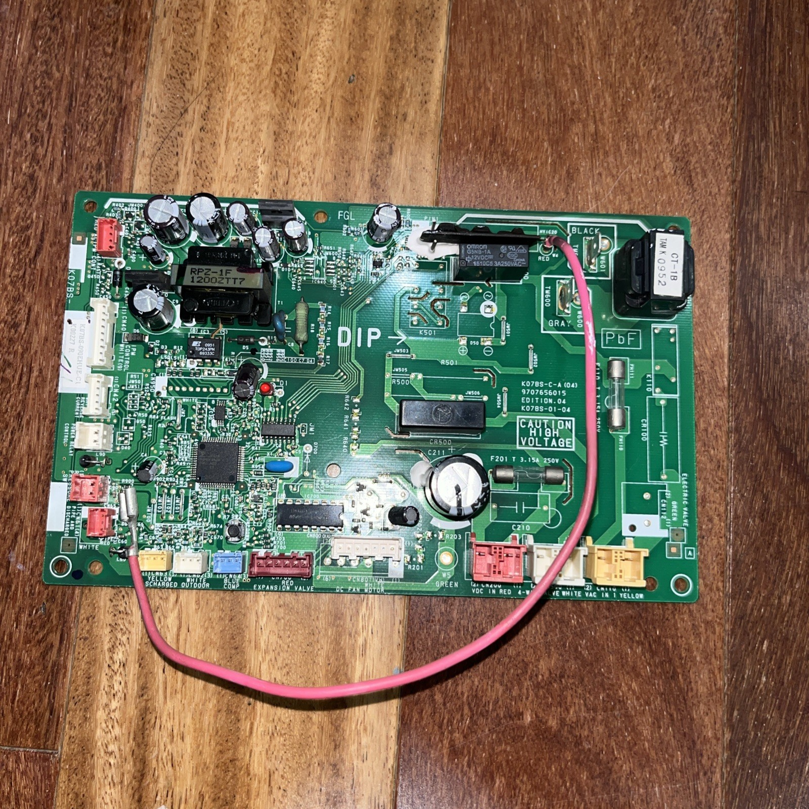 Fujitsu 9707656015 Control Board K07BS-C-A(04) K07BS-090EHUE-C1