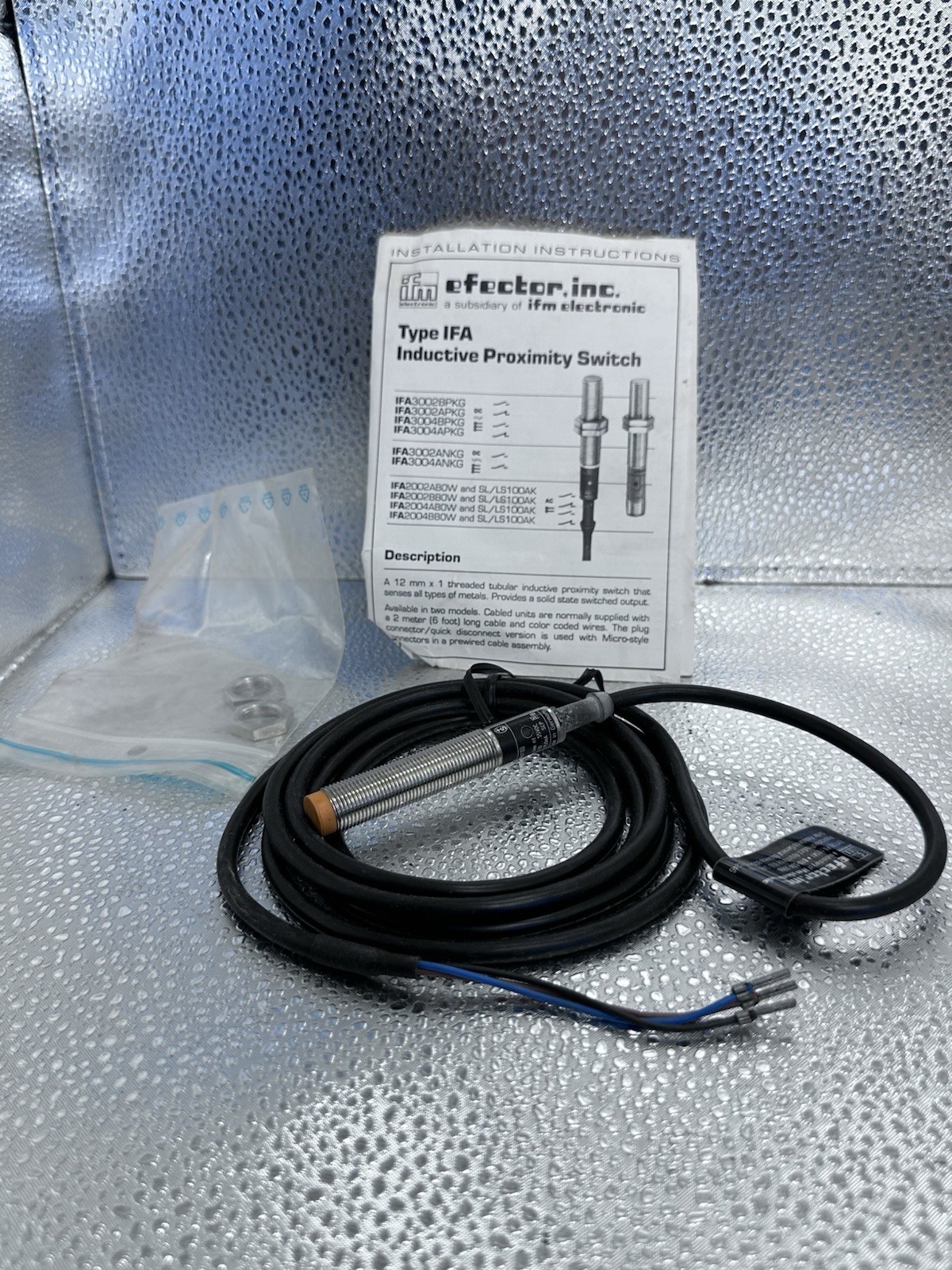 IFM IFA3004-ANKG Proximity Switch Sensor