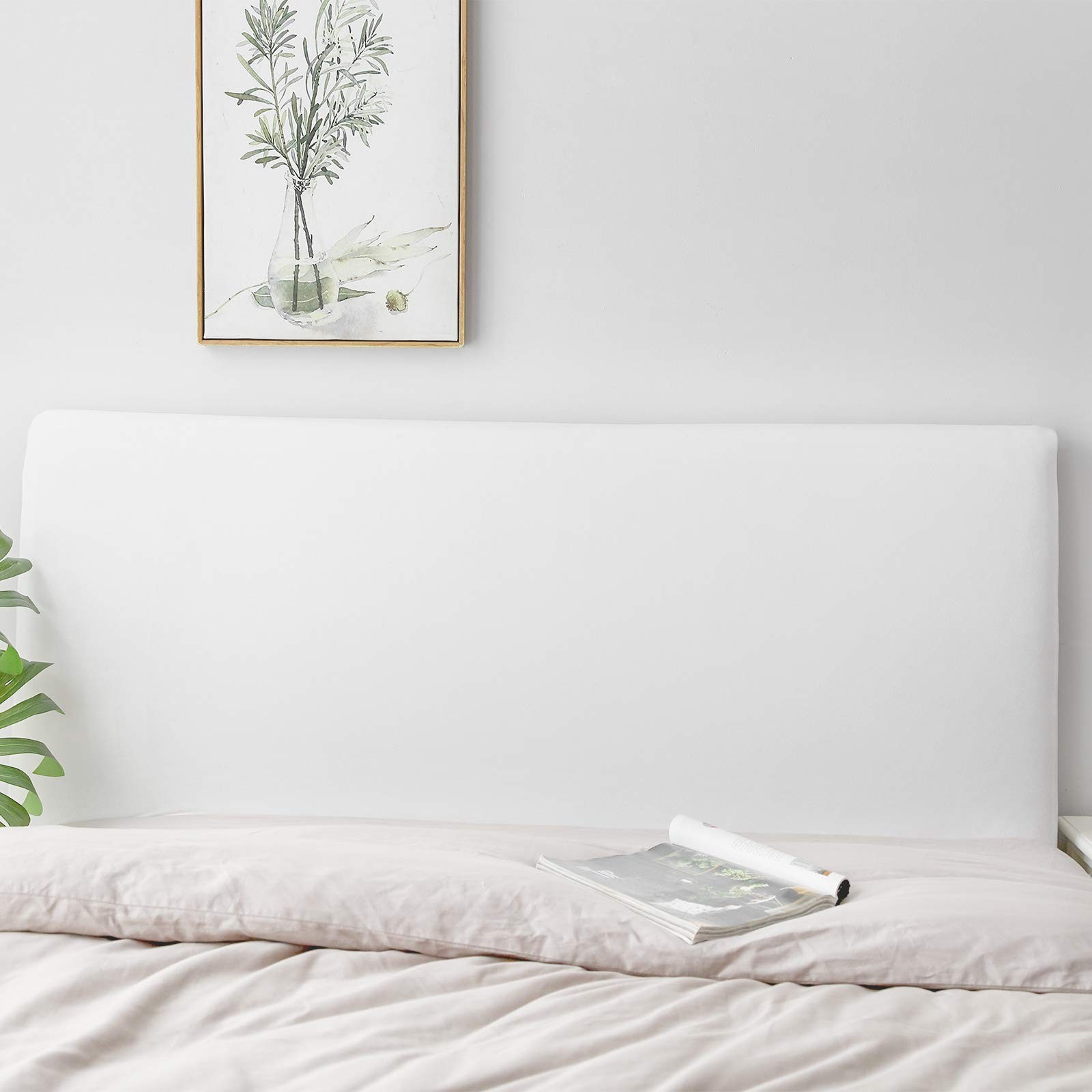 Headboard Covers, Stretch Bed Head Board Slipcover, Dustproof Protector Cover...