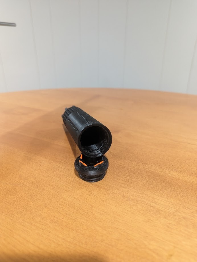Airsoft 14mmCCW Barrel Extension, AEG, GBB, Black, Toy, Accessory, Outdoor Sport