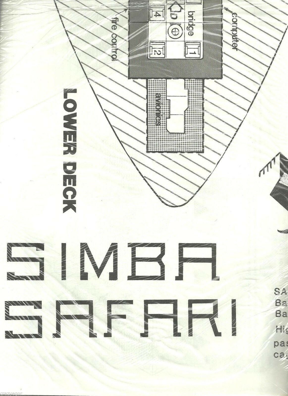 TRAVELLER Simba Safari Trophy Hunts & Deck Plans Judges Guild shrink FS