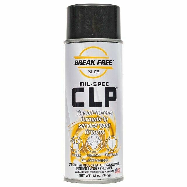 BreakFree CLP Gun Cleans Lubricates Prevent Aerosol Can, 12-Ounce/34