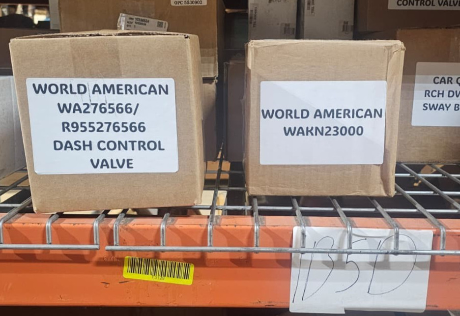 World American WA276566/R955276566 PP-2 Dash Control Valve Replaces 276566