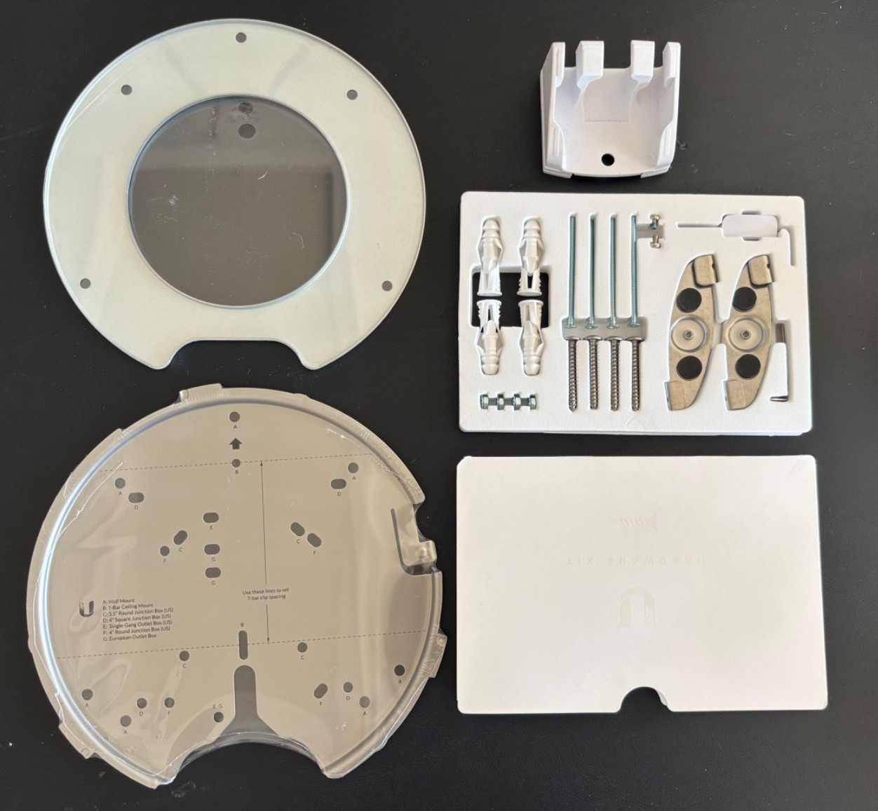 OEM Ubiquity Unifini Mounting Brackets & Hardware Kit NEW