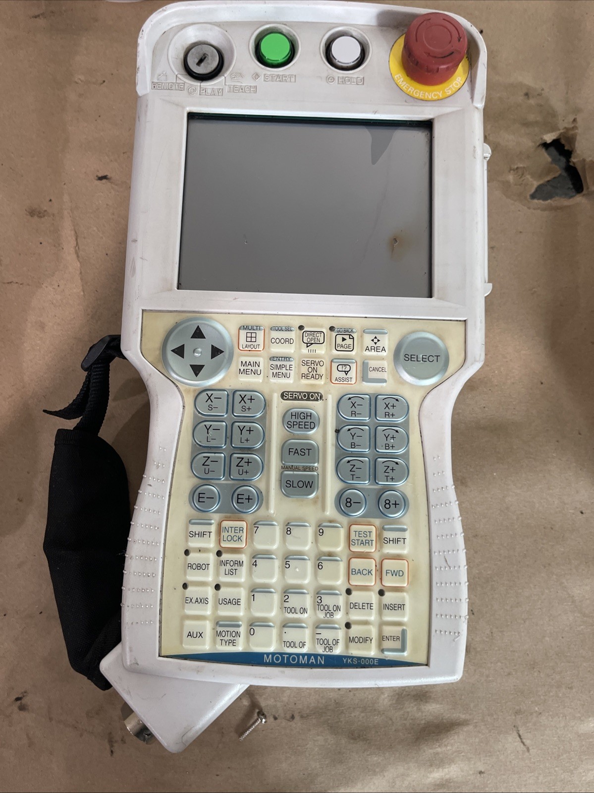 JZRCR-YPP01-1 YASKAWA MOTOMAN Teach Pendant JZRCRYPP011 Year 2019