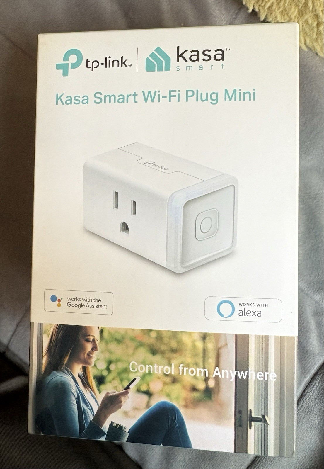 BRAND NEW SEALED!l TP-Link Kasa Smart Wi-Fi Plug Mini - Model HS105 White