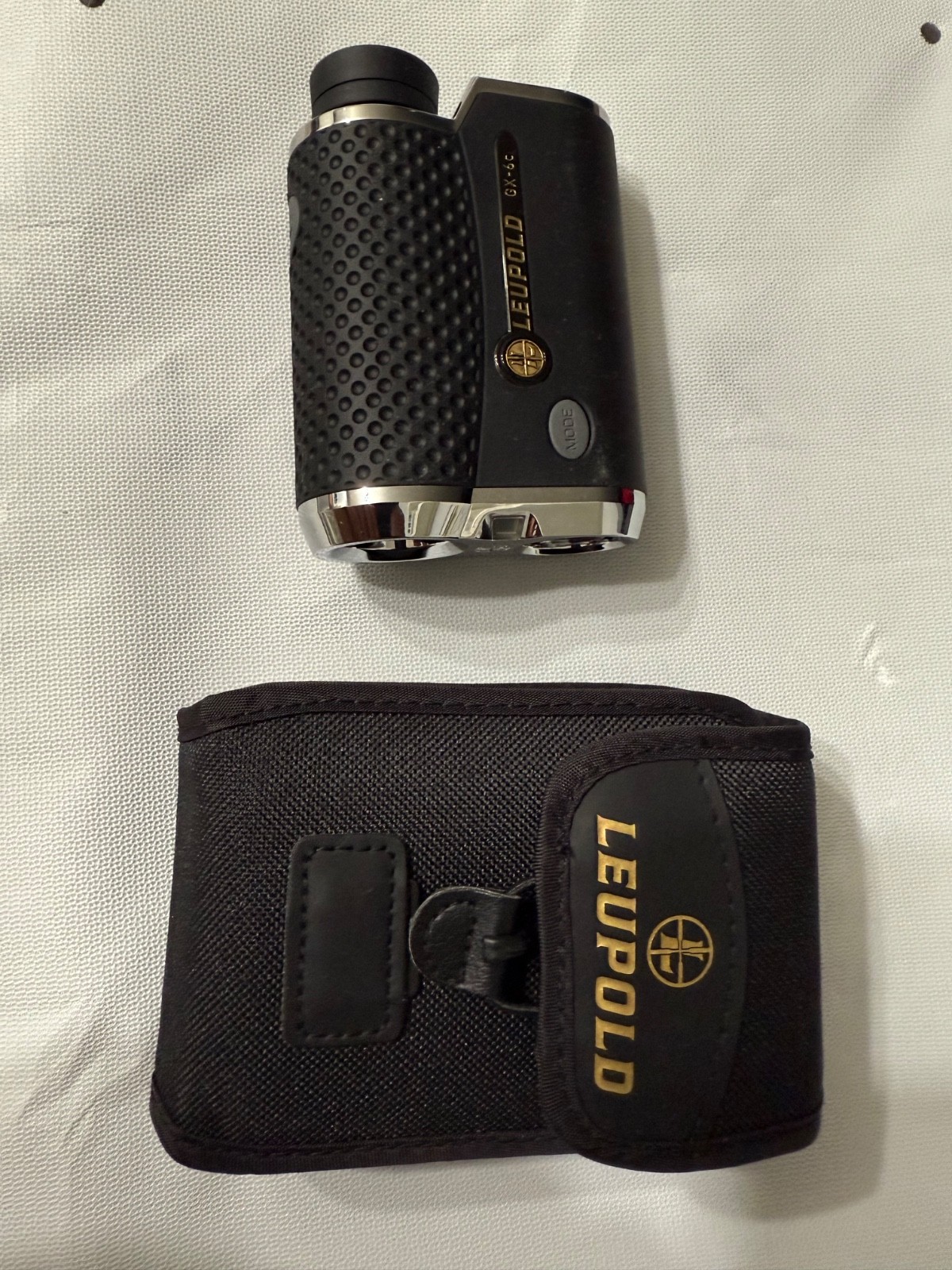 Leupold GX-6c Golf Laser Rangefinder - Black/Silver