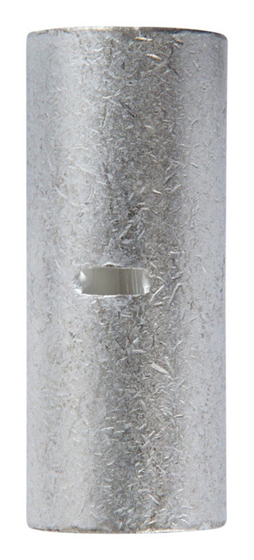 Jandorf 60762 Tin-Plated Copper Non-Insulated Butt Splice Connector 2 AWG