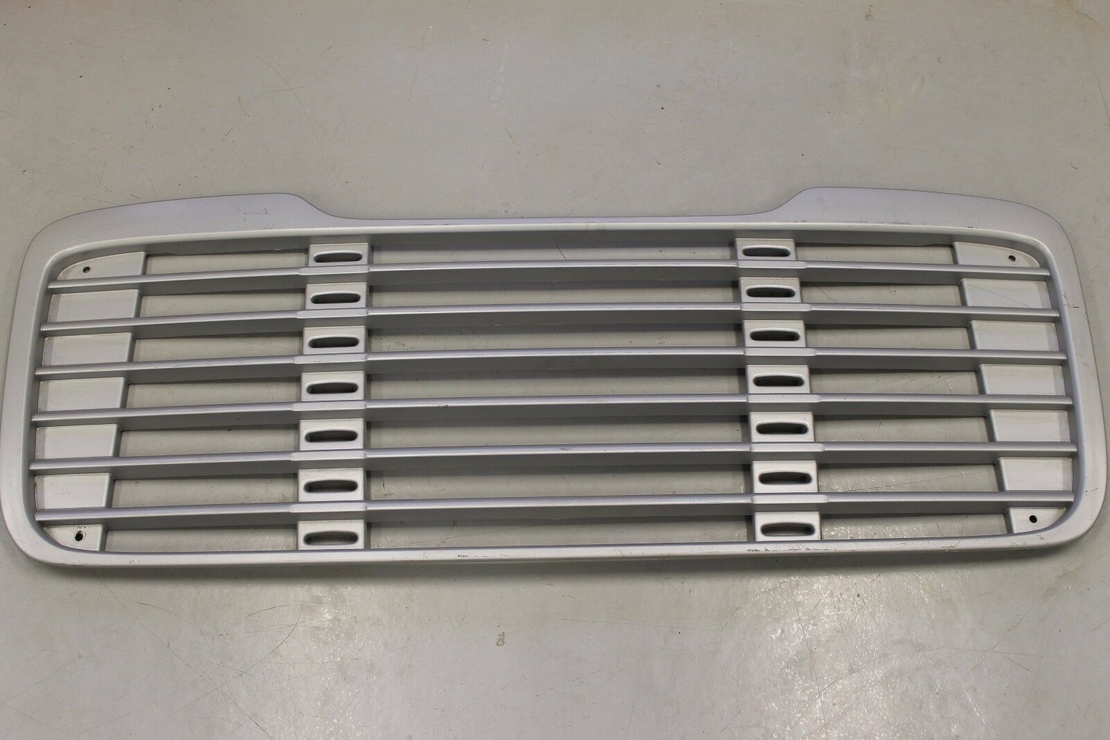 Used Freightliner M2 Argent Silver Painted Grille - P/N 17-14787-000