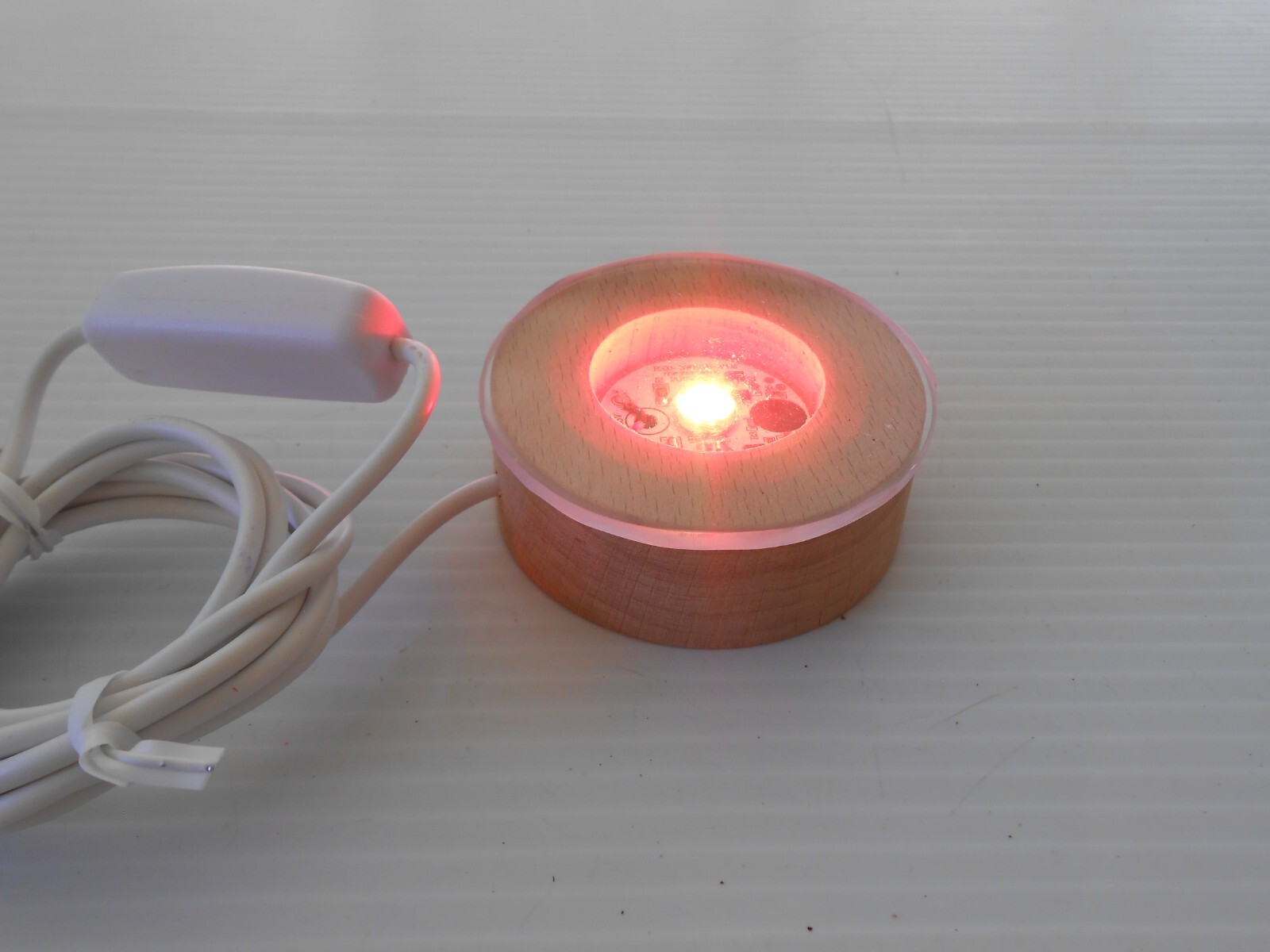 Color Changing L E D Glow Base T-1062