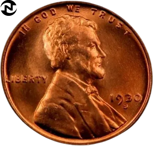 1930-S Lincoln Wheat Penny Cent ~ Gem BU (red)
