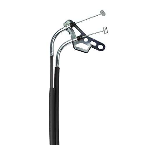 Motorcycle Throttle Cable SET A B (PULL and PUSH) Compatible with Yamaha X