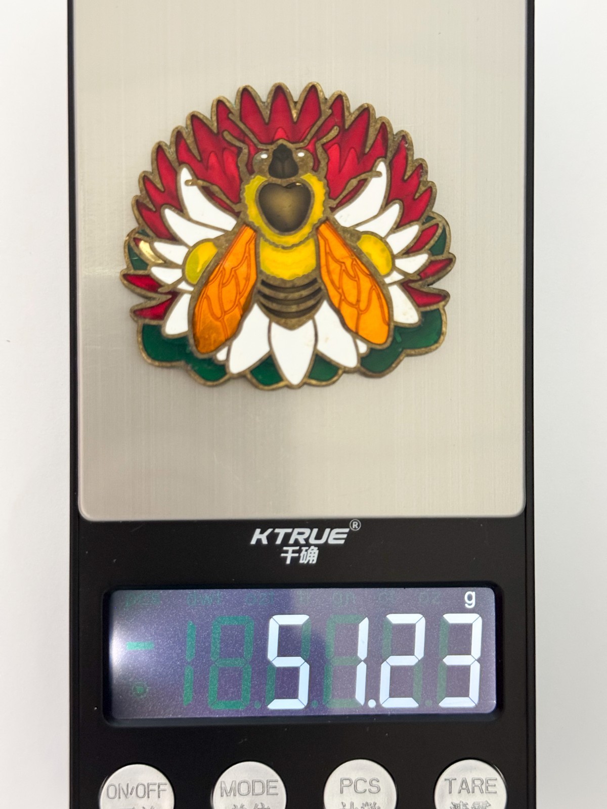 Bee Floral Cache In Trash Out Geocaching Challenge Coin J#27