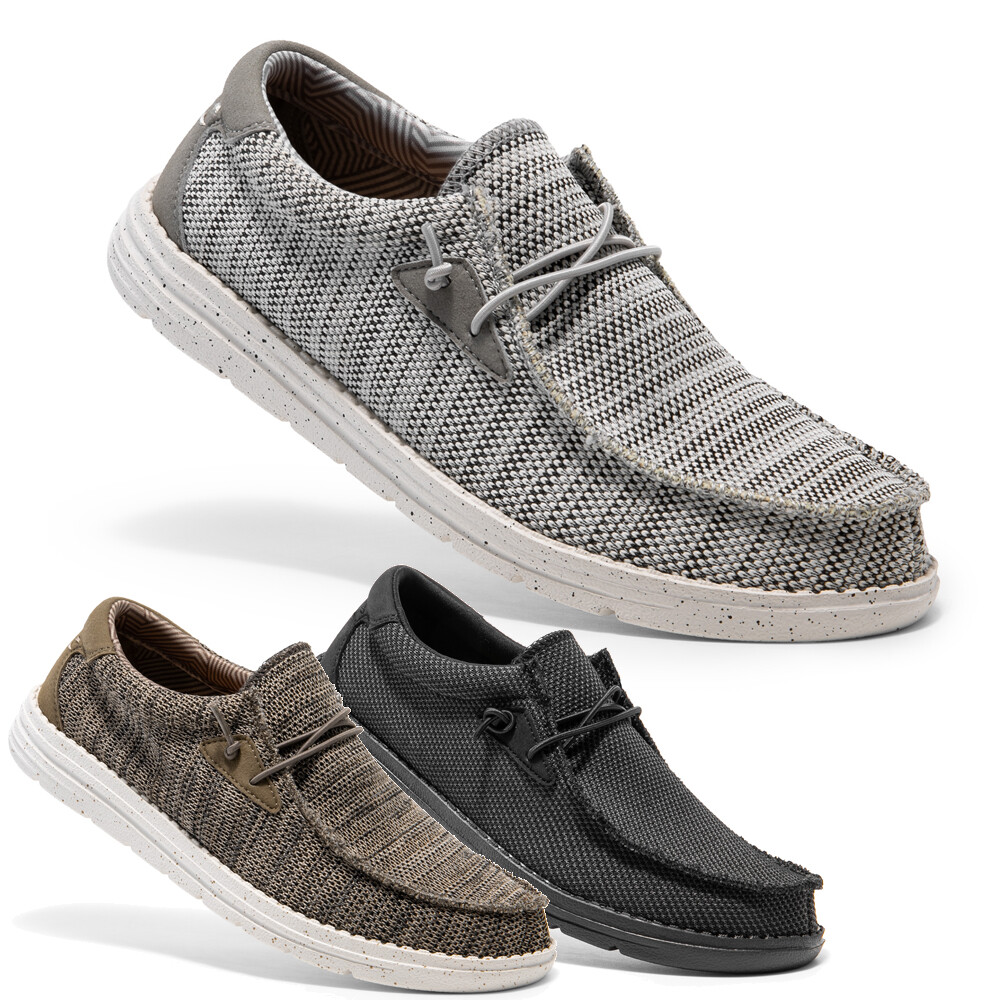Men's Lightweight Loafers Breathable Casual Slip-on Sneakers Shoes Size 8-13