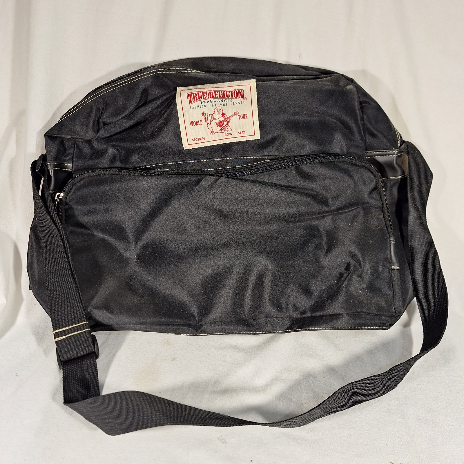 New Religion Shoulder / Laptop / Travel Bag Black Adjustable Shoulder Strap Logo
