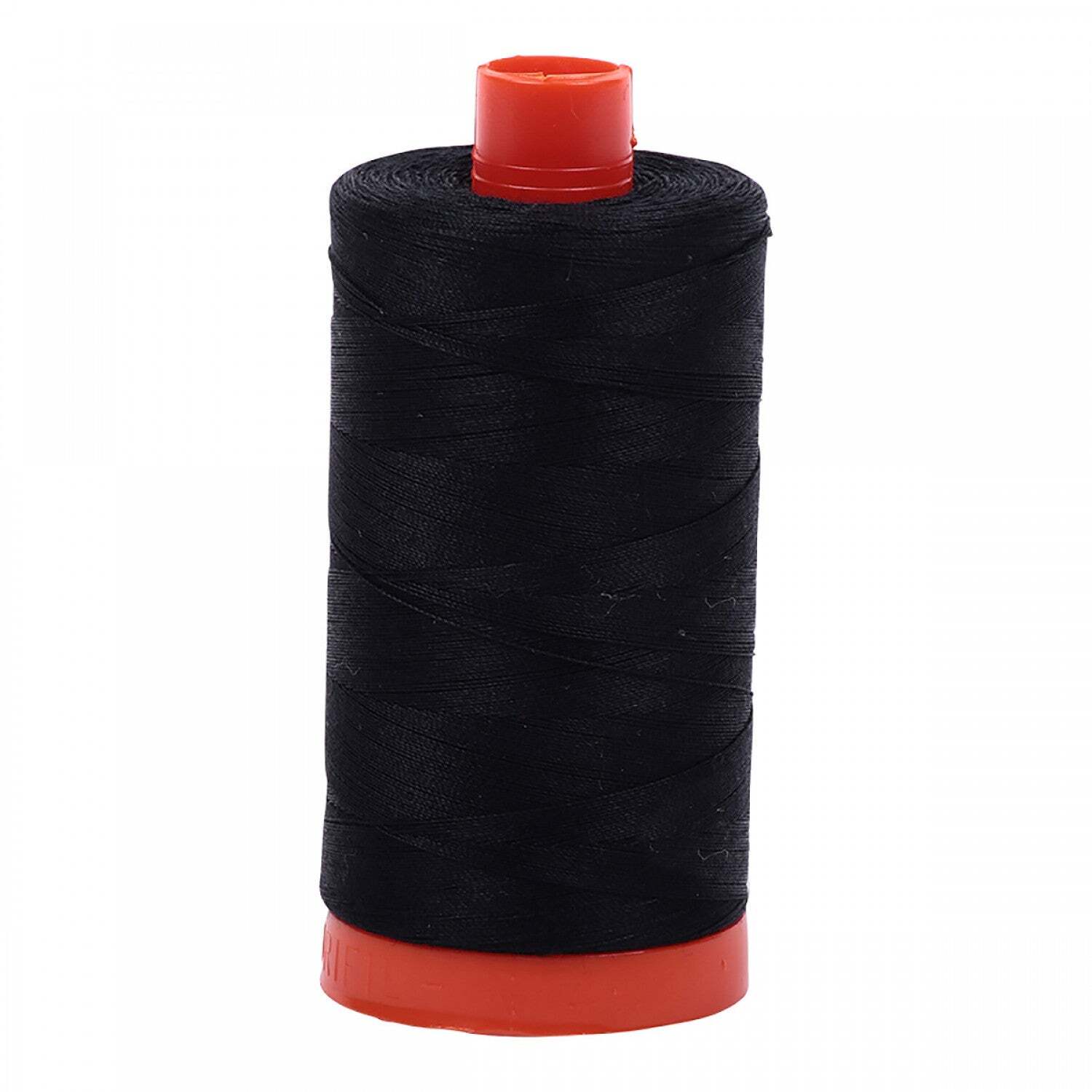 2692 Mako Cotton Thread Solid 50wt 1422yds Black