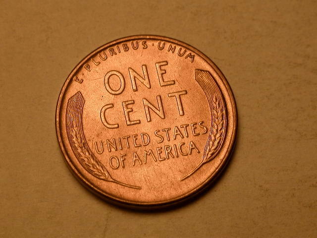 1944-D DDR-005 Doubled Die Reverse Choice BU Red Lincoln Cent