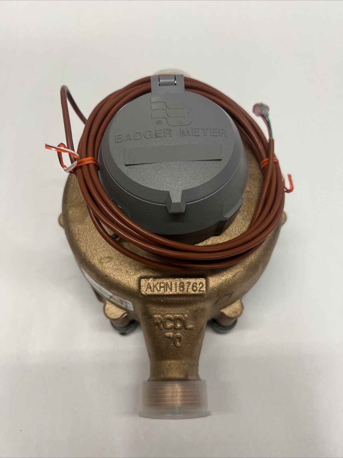 Badger 1" M70 New Meter Hre Register In Gallon.