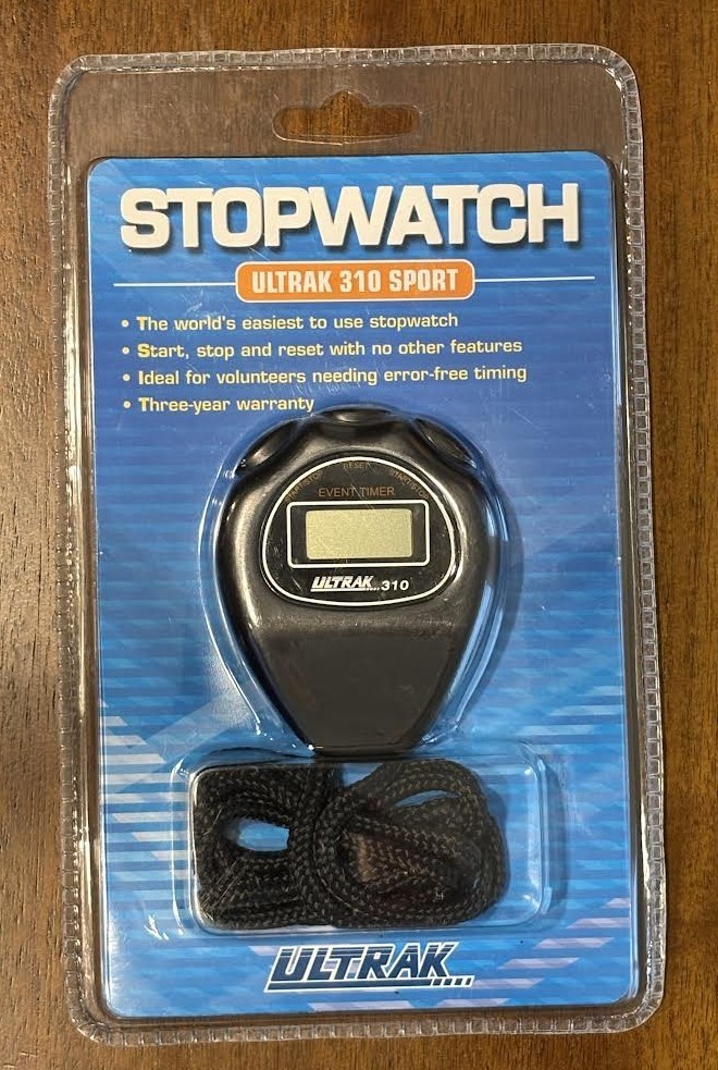 Stopwatch - Ultrak 310 - Event Timer Sport Stopwatch - Black