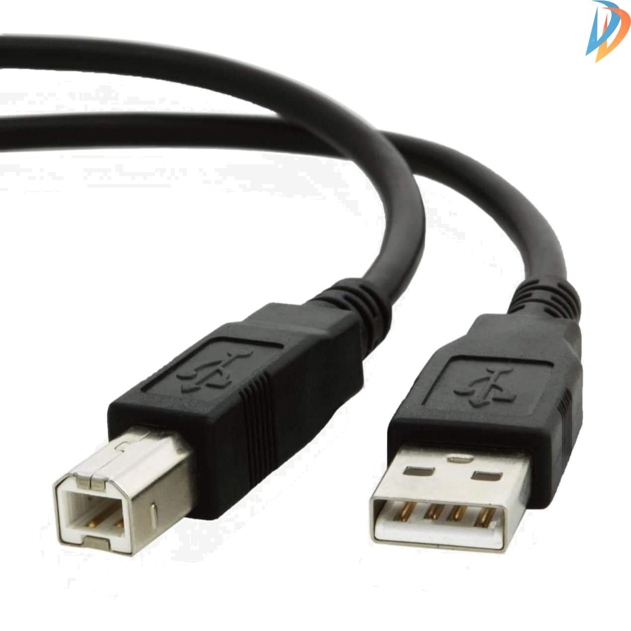Versatile 10FT USB 2.0 Cable for MIDI and PC Devices - High-Speed Braided Cord
