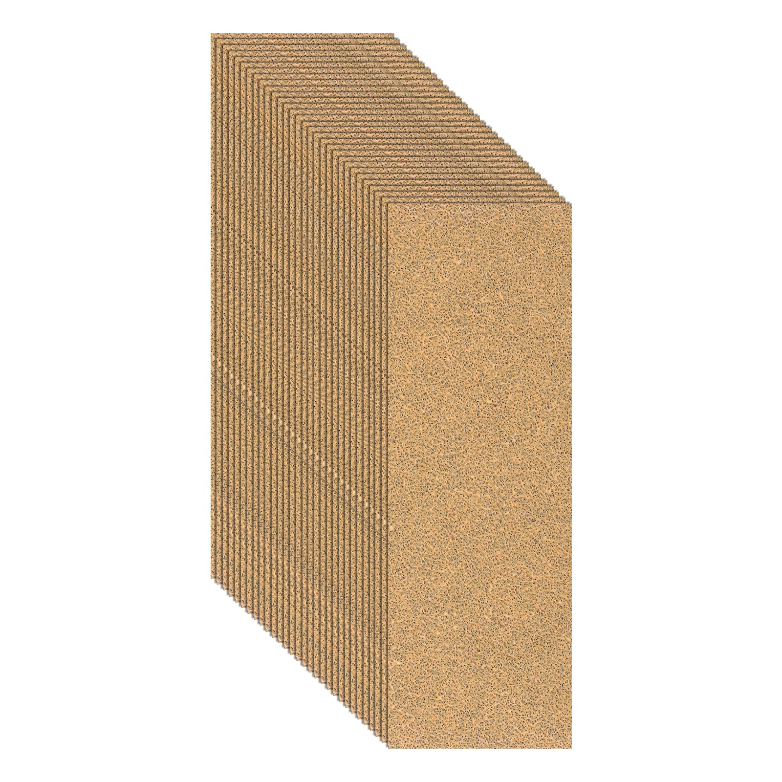 30 Pack 1.2" x 3.5" Sandpaper, 40 Grit Sand Papers for Wood Furniture Floor