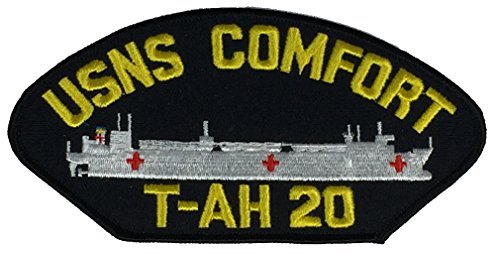 US Navy USNS COMFORT T-AH-20 PATCH - Veteran Owned Business