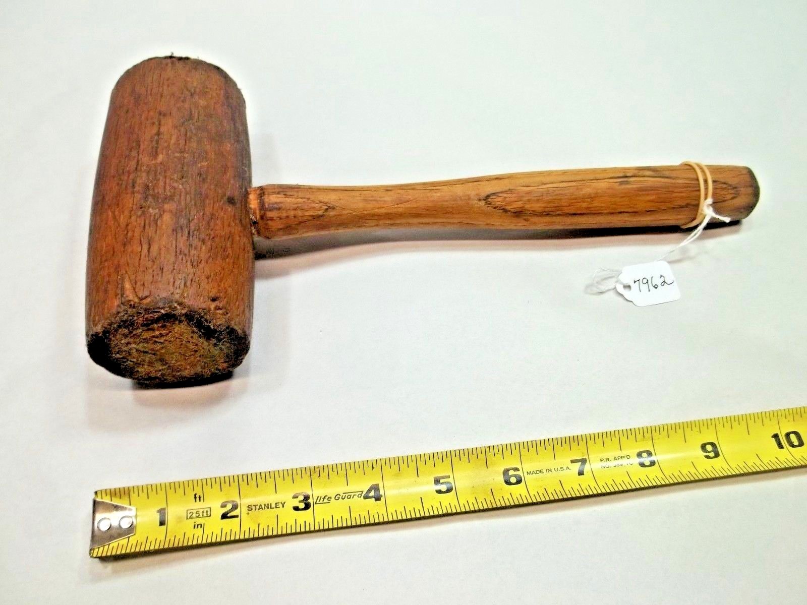 Mallet, Wood Workers / Carvers Mallet, Vintage 15 Oz. Wooden Mallet