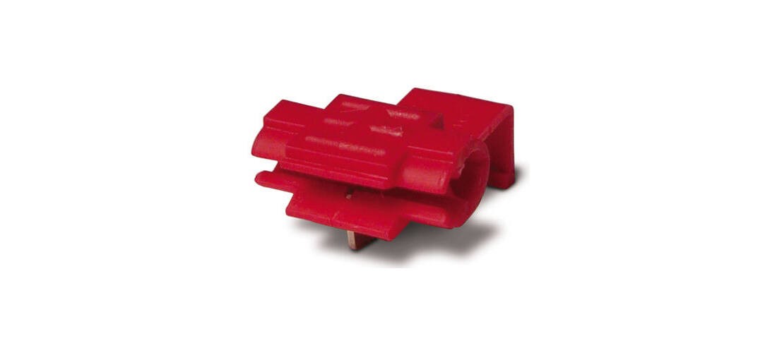 GB 20-2218 Tap Splice Connector 22-18 Ga. Insulated Wire Red Red