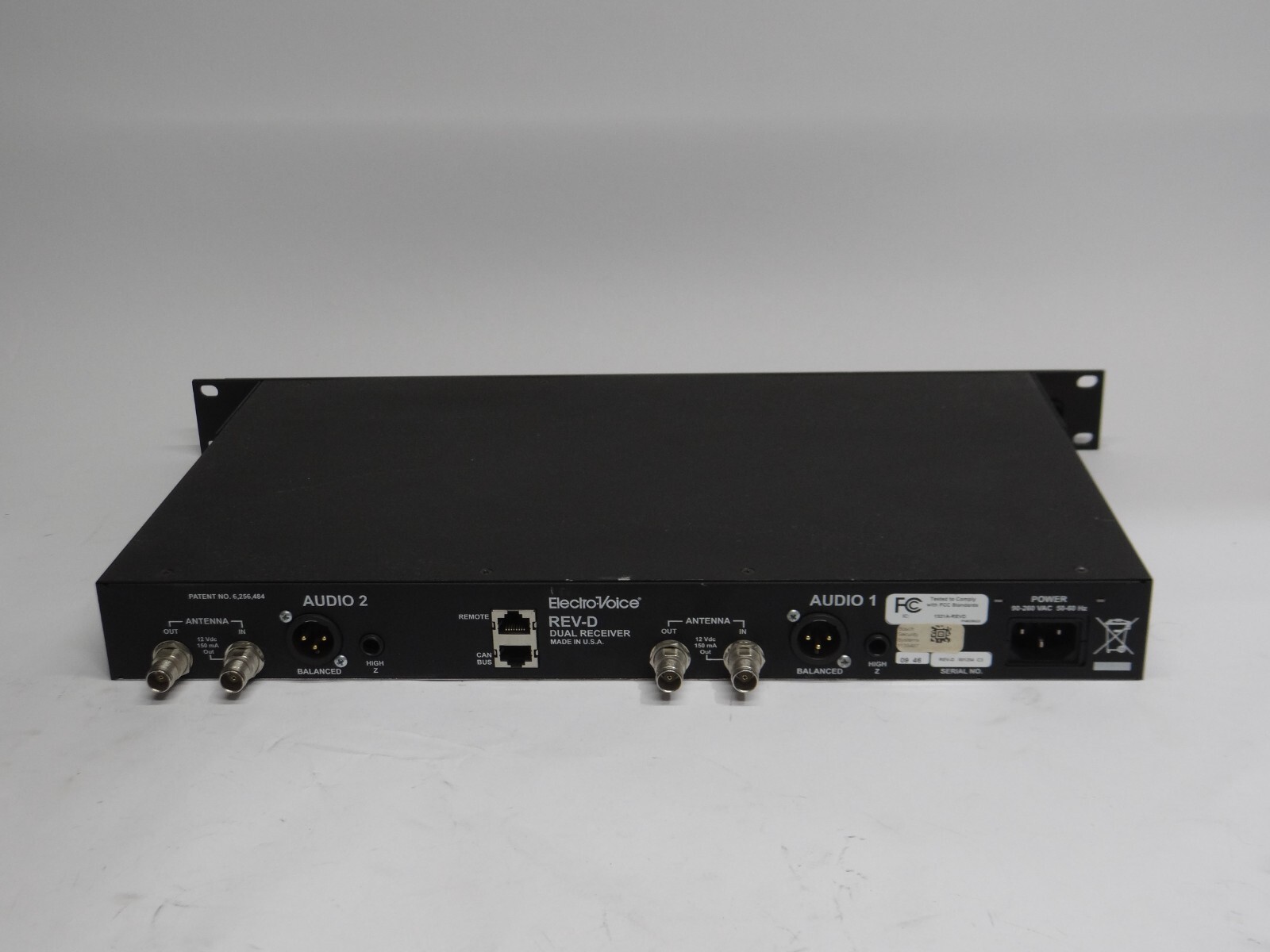 EV Dual Receiver REV-D Tested for Power