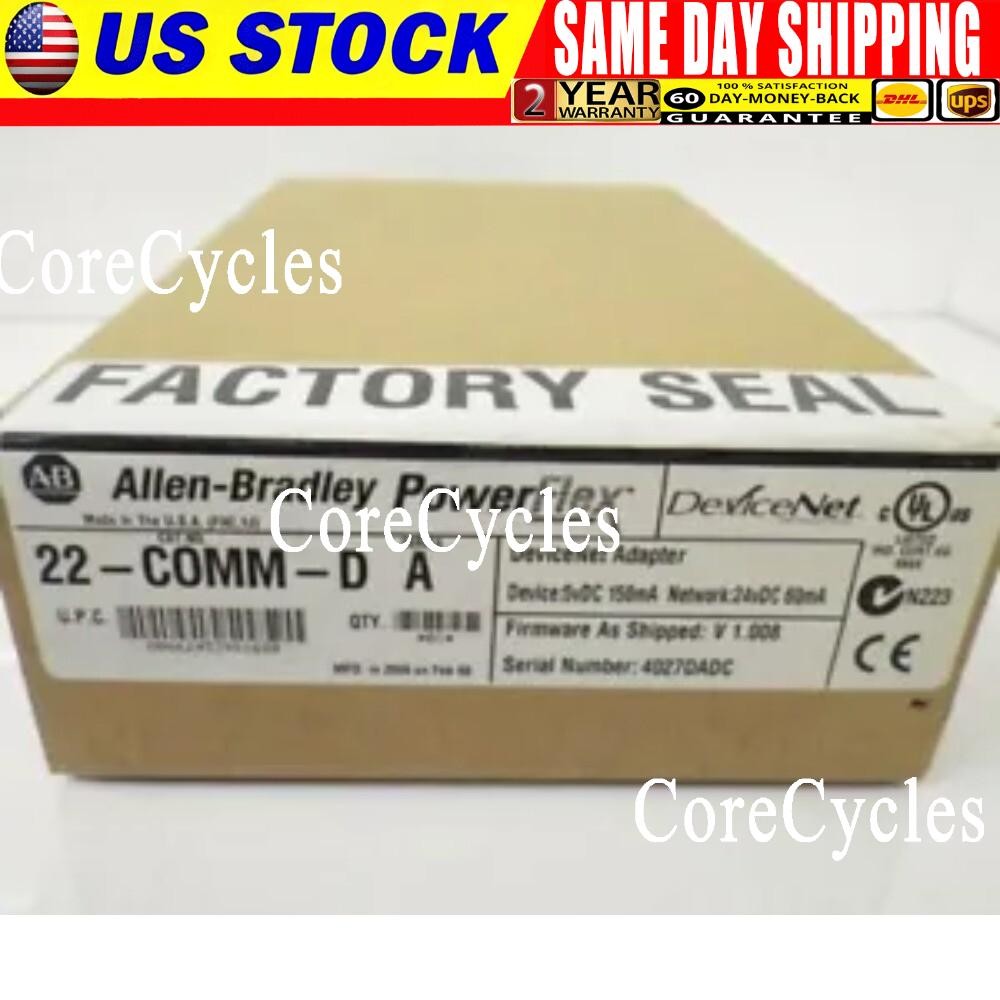 New Allen Bradley 22-COMM-D Device Net Adapter Communication Ser A US