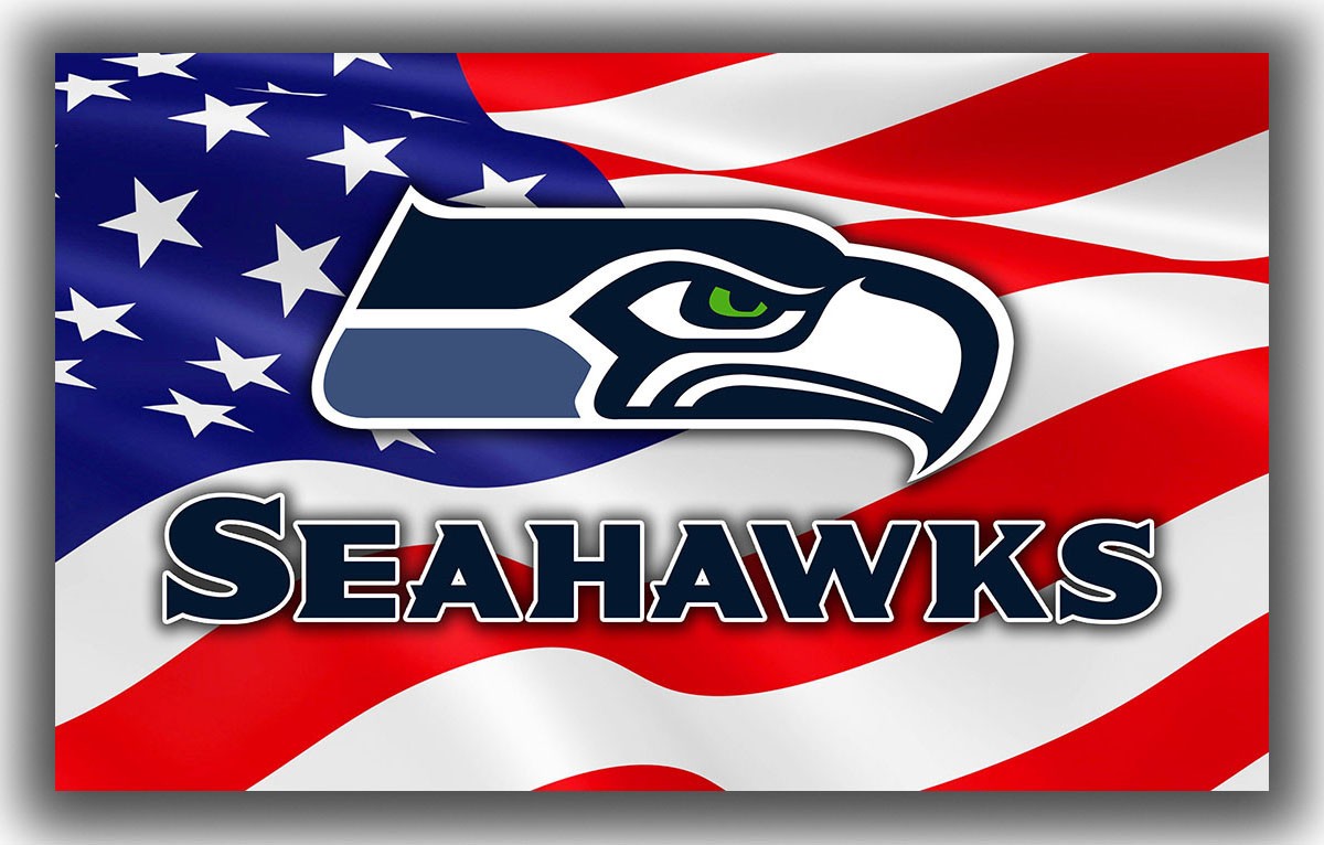 Football Team Memorable Flag 90x150cm 3x5ft Seahawks Fans Home Decor Banner