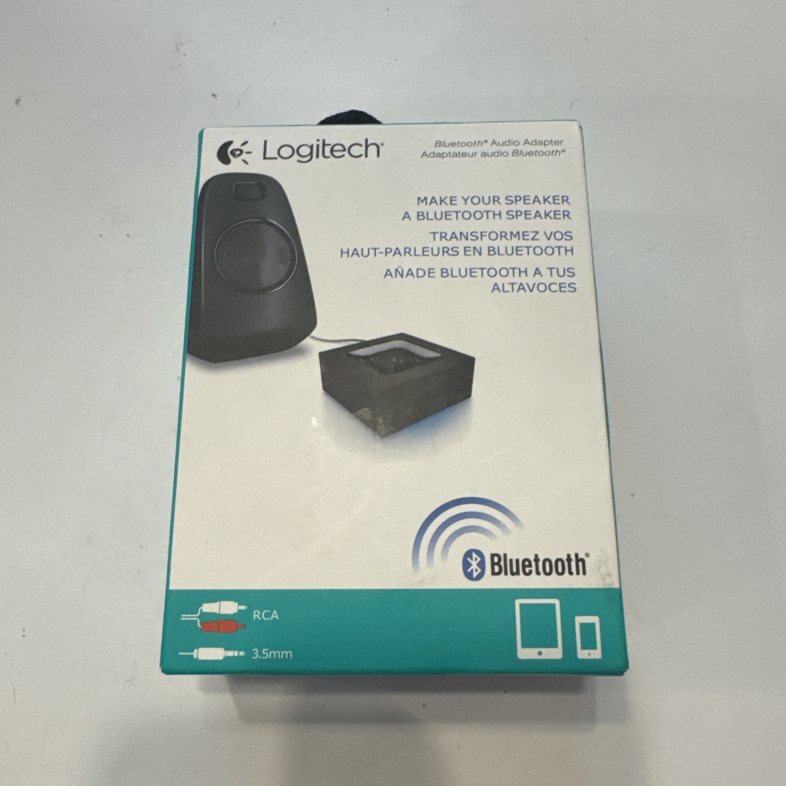 Logitech Bluetooth Audio Adapter Receiver 980-000910 Wireless Music Streaming