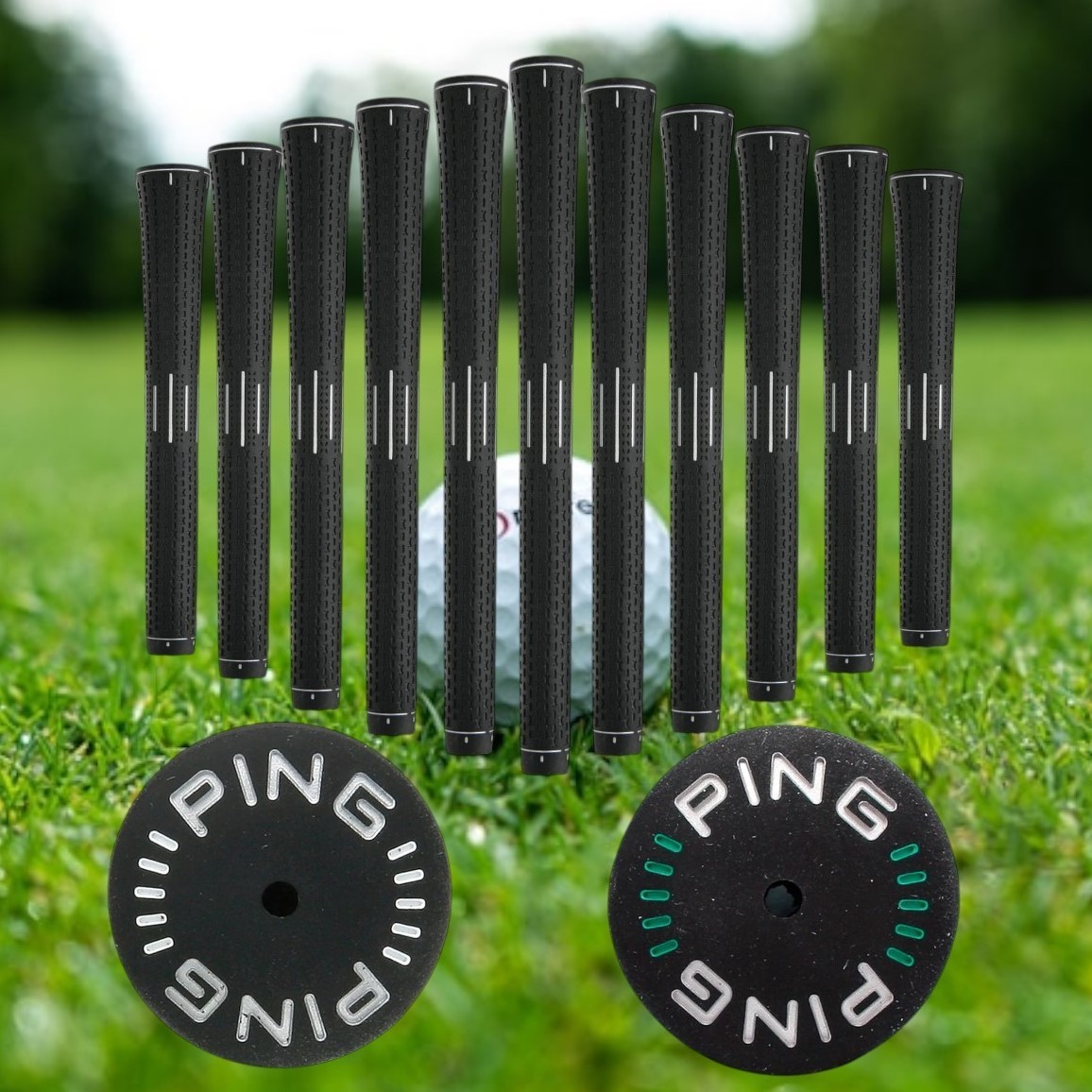 PING 5L Golf Club Grips Set – Standard, Undersize & Oversize – Round .600" Core