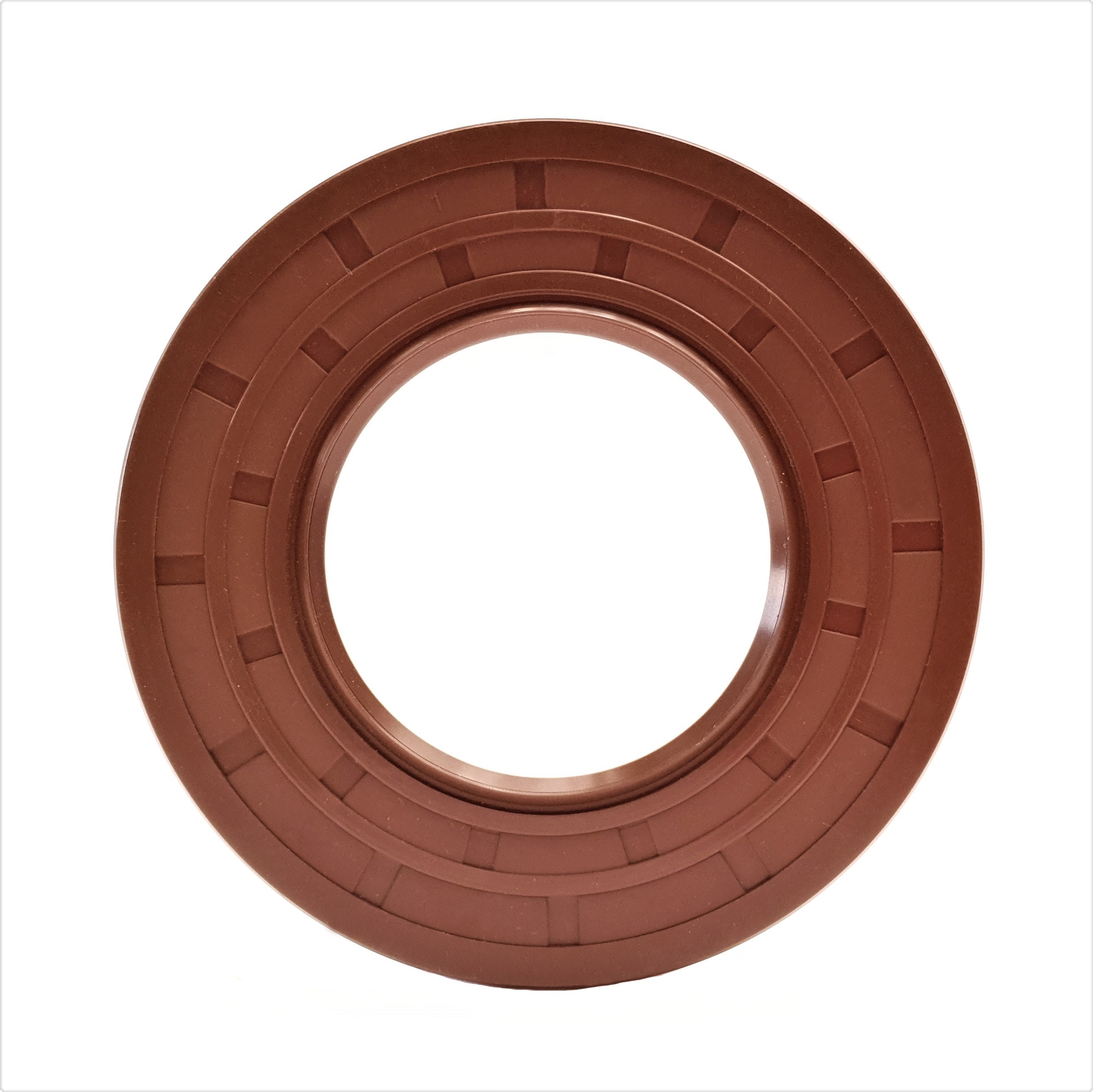 Oil fender 45x75x10 FKM Rubber sealing ring with double lip dust cover