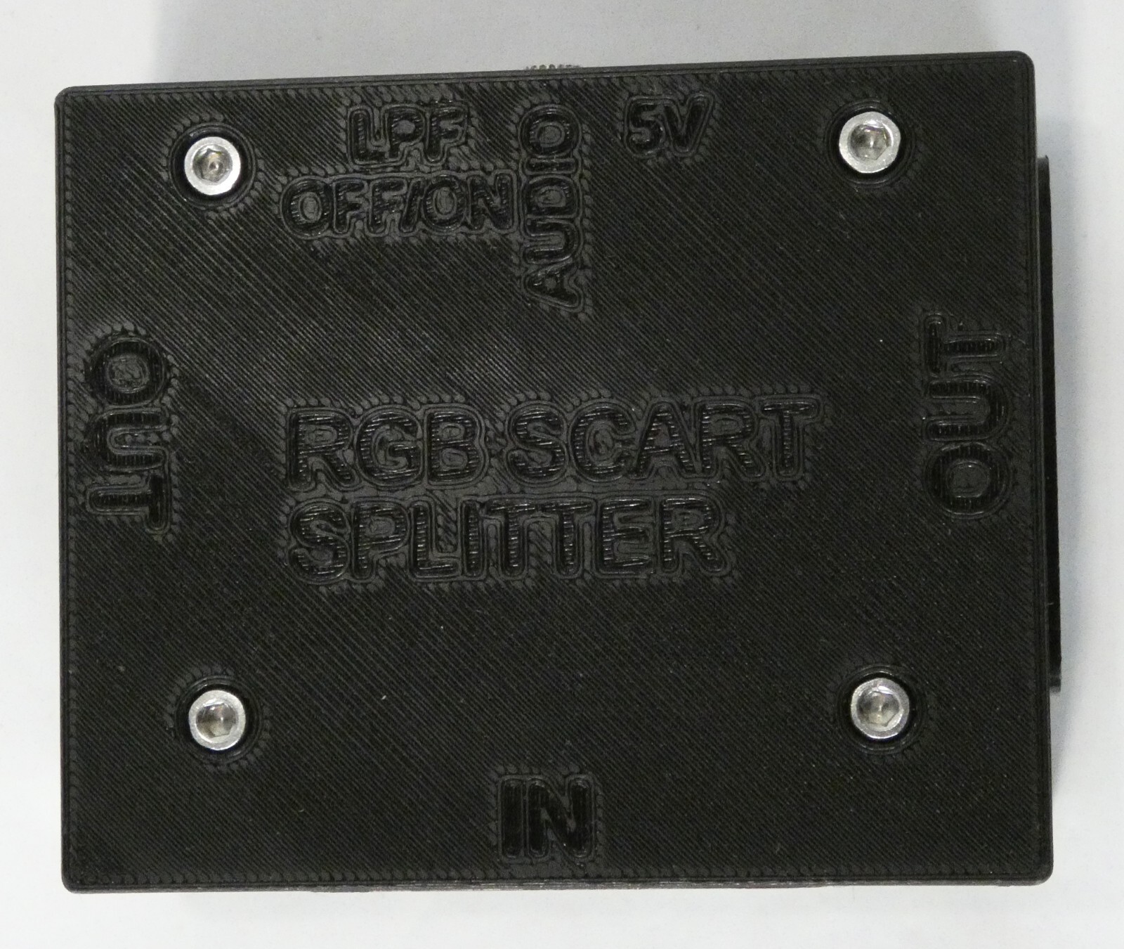 RGB SCART Splitter 1 input 2 output aktiv power Verteiler Distribution Amplifier