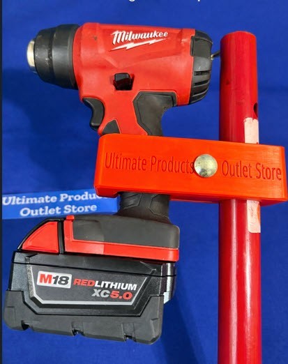 Fire Alarm - Tech🔥Heat Sensor Testing Milwaukee Heat Gun Bracket Clamp RED