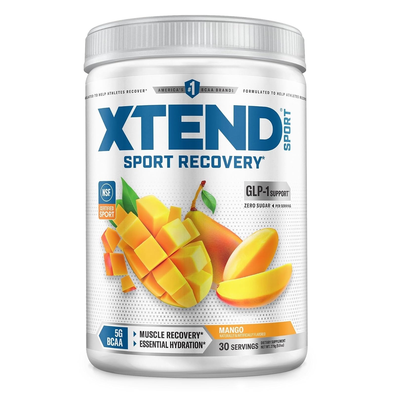 Xtend BCAA Powder Blue Raspberry Ice - Electrolyte & Amino Acids